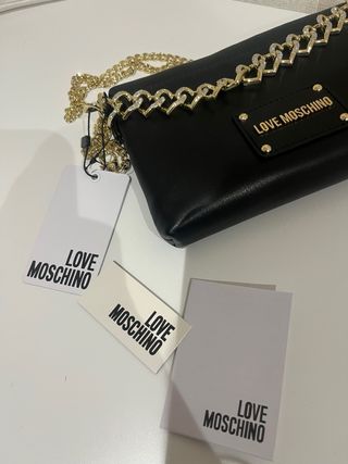 Bolso LOVE MOSCHINO Negro Nuevo.