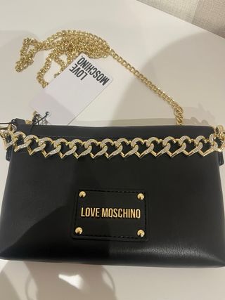 Bolso LOVE MOSCHINO Negro Nuevo.