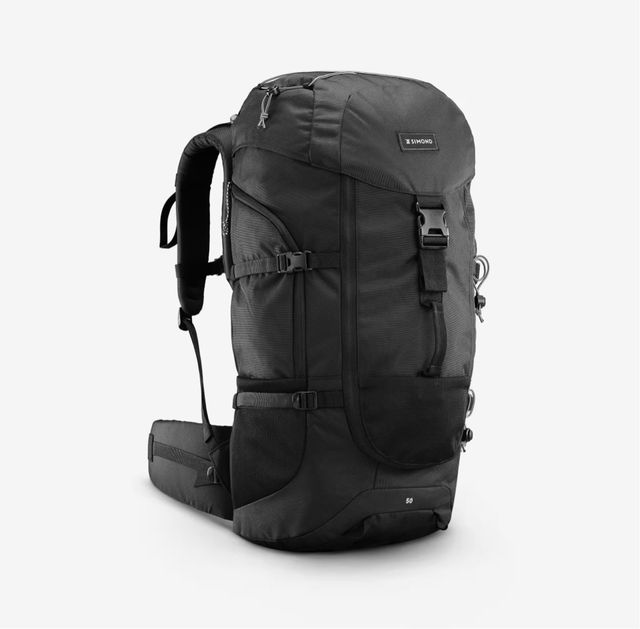 Mochila Negra SIMOND 50L