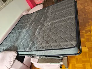 Sofá Cama Rosa Claro Sin Estrenar