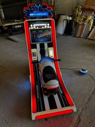 Máquina recreativa moto infantil LED