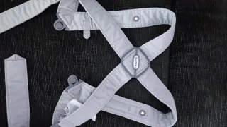 Ocasión!!Mochila bebé Babybjörn Mini gris