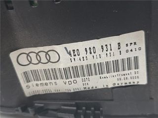CUADRO INSTRUMENTOS AUDI A8 (4E)(2002->) 4.2 QUATTRO [4,2 LTR. - 246 KW V8 40V]