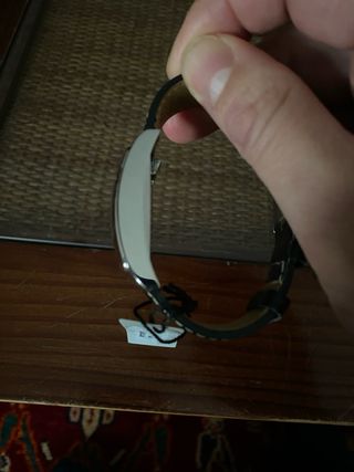 Reloj Pertegaz Correa Negra y Caja acero inox