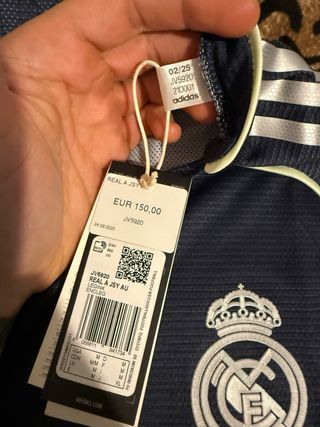 Camiseta Real Madrid Talla M Adidas