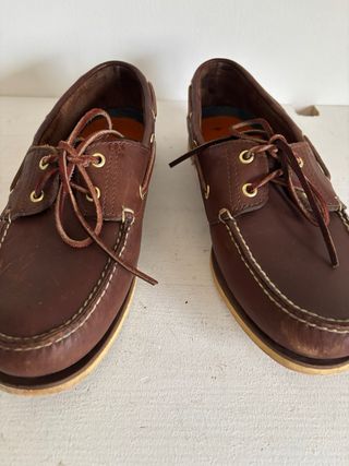 Timberland Scarpe da Barca Marroni Tg 43