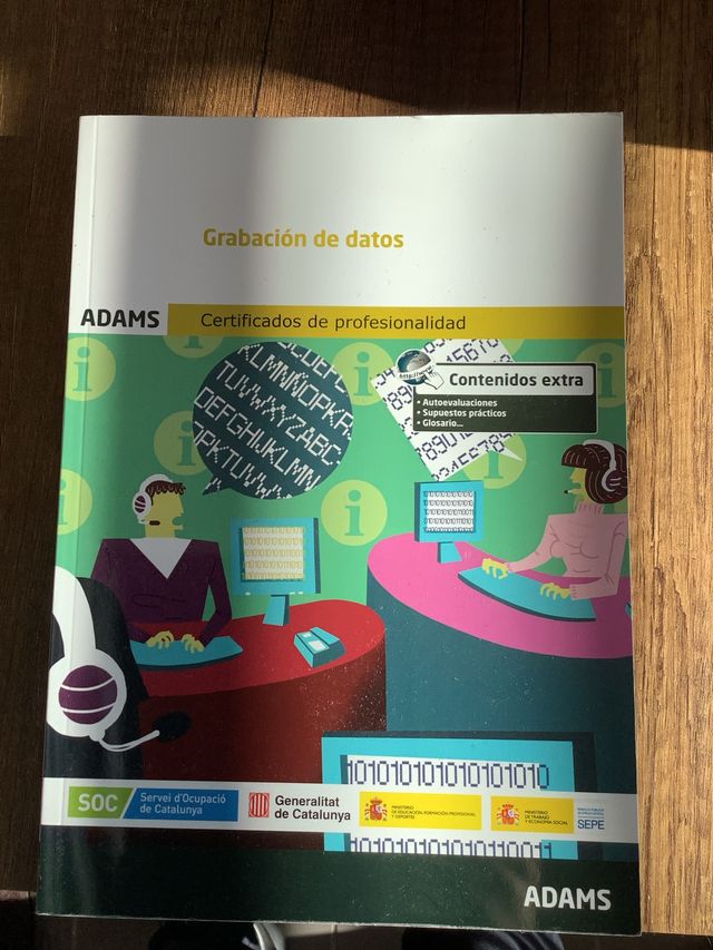 Libro Adams, Grabación de datos