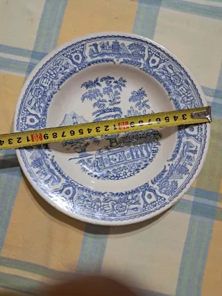 5 Platos "Vargas Segovia" Vintage(mitad S.XX)aprox