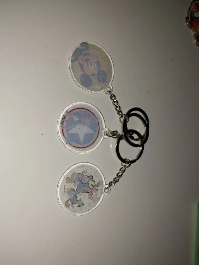 Pack 3 Llaveros Disney y Marvel