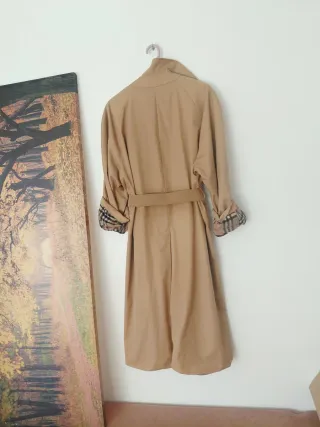 Gabardina Burberrys Vintage Beige