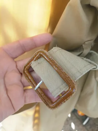 Gabardina Burberrys Vintage Beige