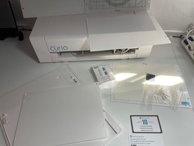 Plotter Silhouette Curio Blanco