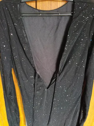 Vestido largo fiesta lentejuelas nochevieja