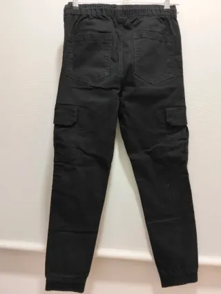 Calças cargo pretas