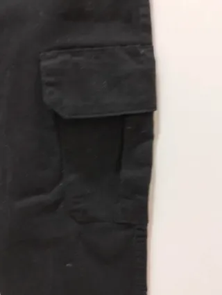 Calças cargo pretas