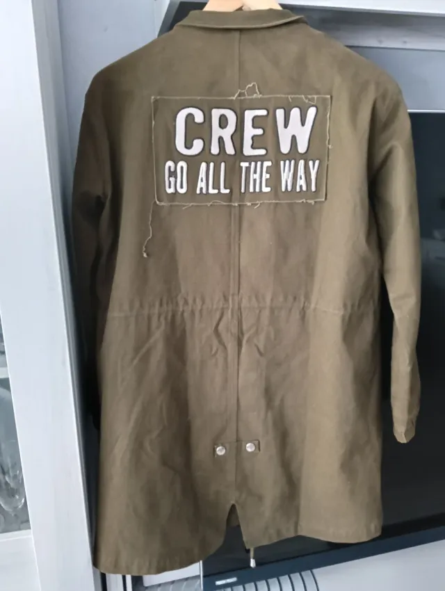 Parka militar  mujer