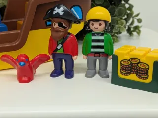 Barco Pirata Playmobil 1,2,3