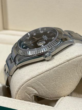 Rolex Datejust 126334 Diamantes Esfera Gris