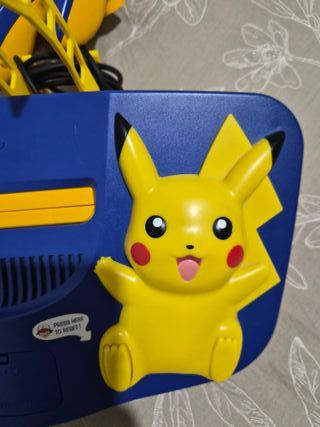 Consola Nintendo 64 Edición Pikachu