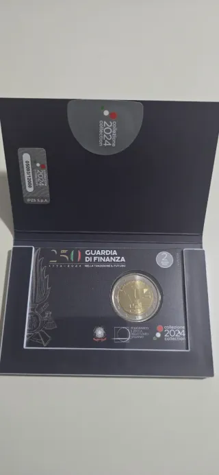 Moneta 2 Euro FDC Guardia di Finanza 250 anni