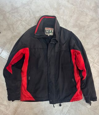 Chaqueta de esquí Proline Negra y Roja