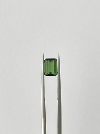 Turmalinas verdes. Talla esmeralda - 3.62 ct