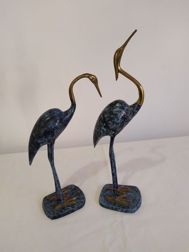 Pareja de garzas