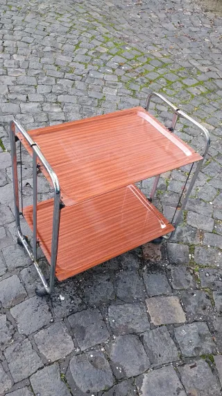 Tavolino Pieghevole 2 Ripiani