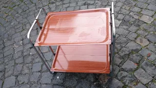 Tavolino Pieghevole 2 Ripiani