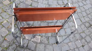 Tavolino Pieghevole 2 Ripiani