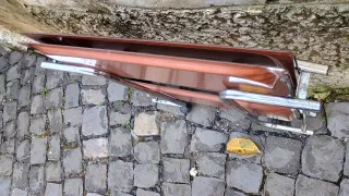 Tavolino Pieghevole 2 Ripiani