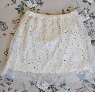 Falda lentejuelas niña 10 años