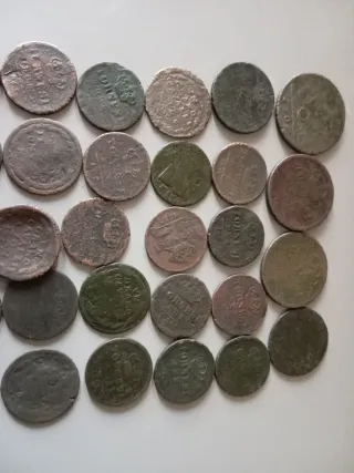 Lotto di monete napoli in bassa conservazione 29pz