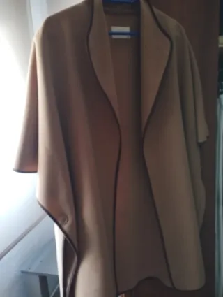 Capa marrón mujer talla única