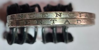 Messico, 2 monete da un peso 1959 e 1962.Cond.SPL