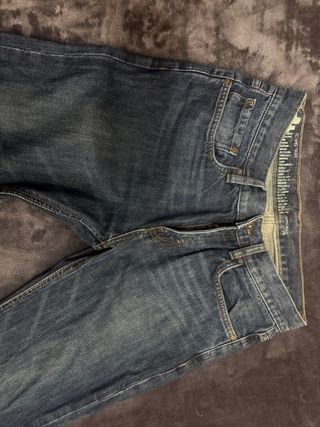 Jeans Uomo Gamba Larga 20cm