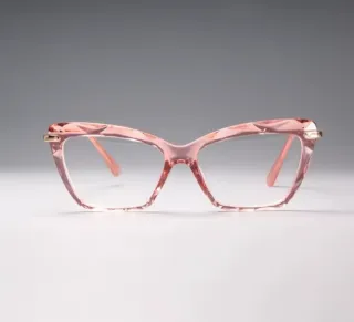 Gafas de diseño negro y dorado graduadas