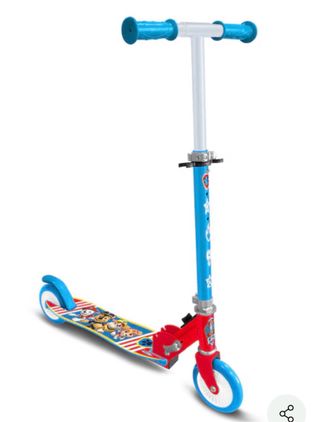 Patinete Patrulla Canina Plegable Infantil