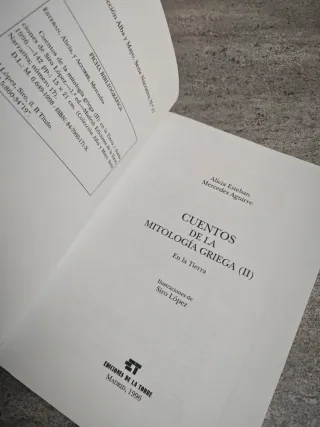 Cuentos de la mitología griega en la tierra