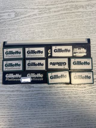 Lamette Gillette Platinum - Confezione da 10