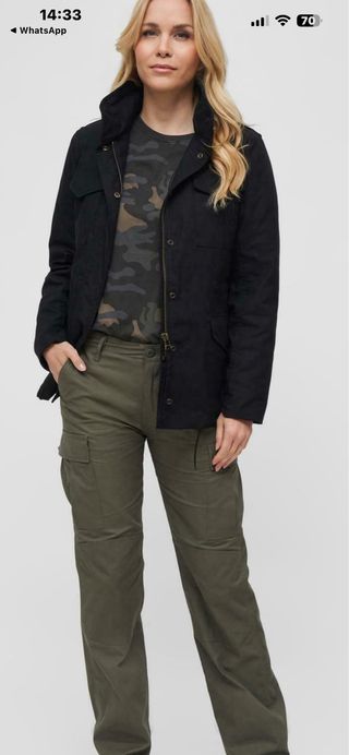 Abrigo negro mujer nuevo sin usar