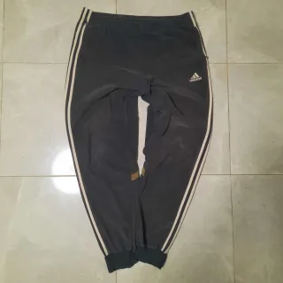 Jogger Adidas Vintage Gris Talla L