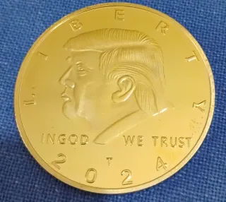 Moneta commemorativa Donald Trump 2024