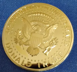 Moneta commemorativa Donald Trump 2024