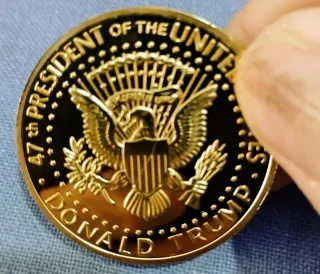 Moneta commemorativa Donald Trump 2024