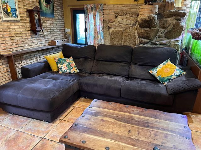 Sofá chaise longue extensible y reclinable