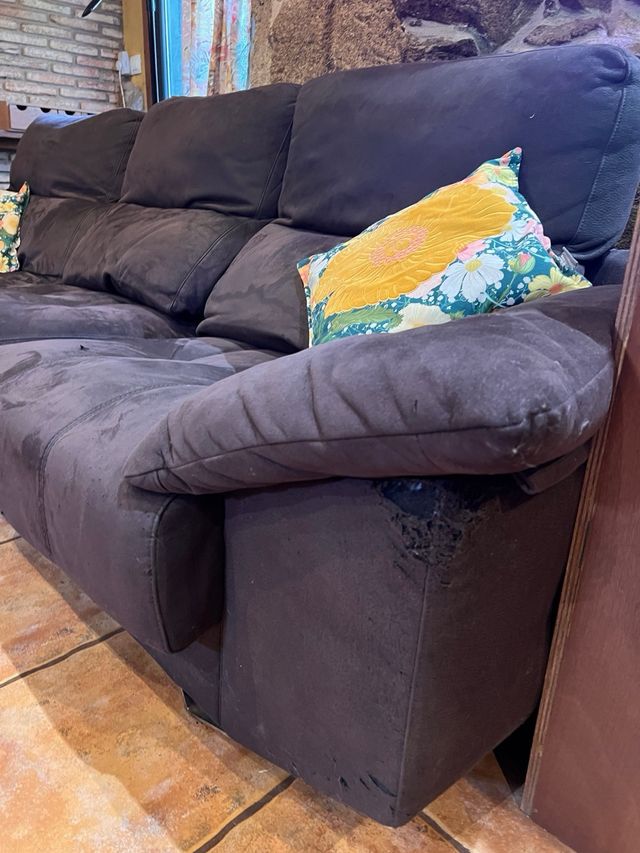 Sofá chaise longue extensible y reclinable