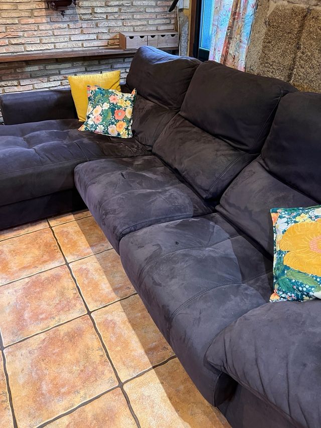 Sofá chaise longue extensible y reclinable