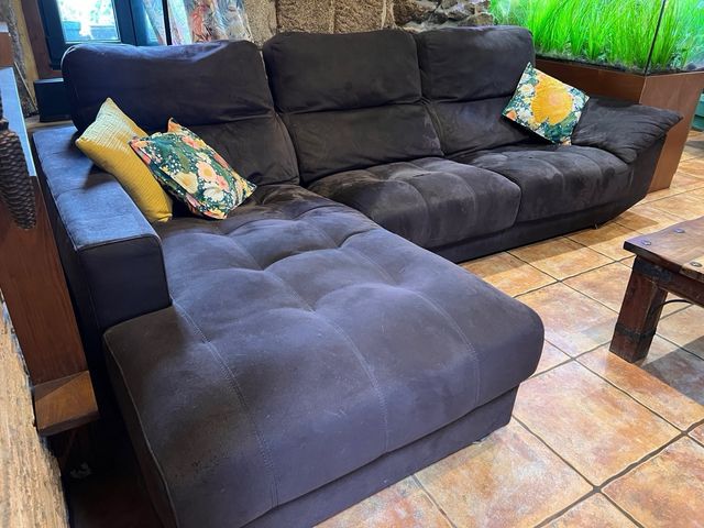 Sofá chaise longue extensible y reclinable