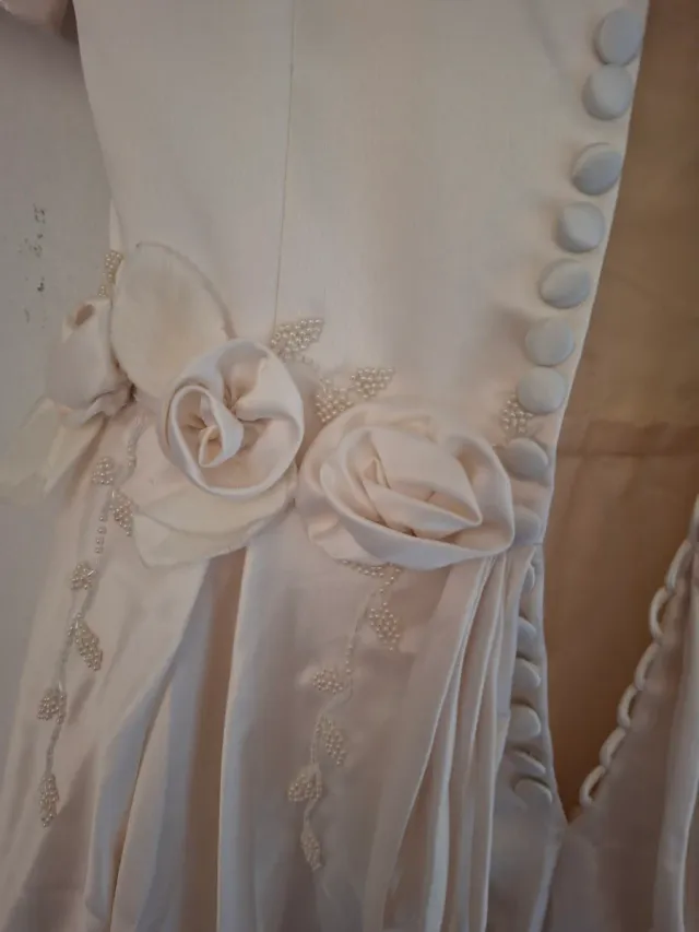 Abito da prima comunione per bambina, taglia grande